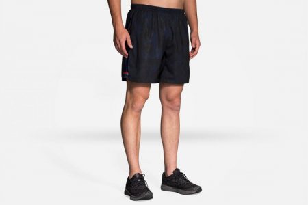 Pantaloni | Sherpa 7" 2-in-1 Short -Pantaloni Running Navy Haze | Brooks Uomo